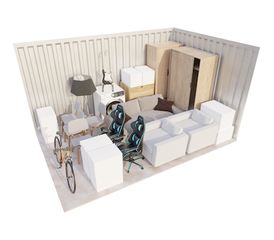 150 sq ft Ground Floor Unit storage unit